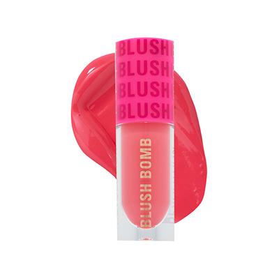 Makeup Revolution Blush Bomb Cream Blusher Savage Coral 4.6 ml - Blushes