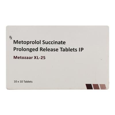 Metozaar XL 25mg Tablet 10'S - Hypertension-Bet
