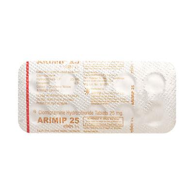 Arimip 25mg Tablet 10'S - Depression-Ant