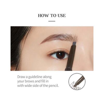 ETUDE Drawing Eyebrow (02 GRAY BROWN) 0.25 gm - Eyebrow Pencils & Enhancers