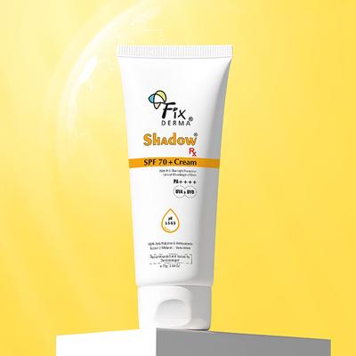 Fixderma Shadow RX Sunscreen SPF 70+ Cream Sunscreen for Dry Skin 75 gm - Body Sunscreen