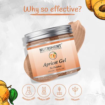 Nutriment Apricot Gel All Skin Type 250 gm - Face Gels