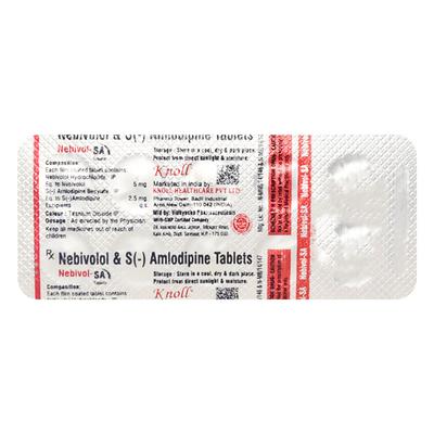 NEBIVOL SA Tablet 10's - Hypertension-Bet