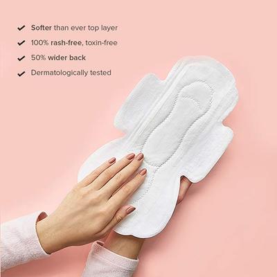 Nua Ultra Thin Rash Free Sanitary Pads (R) 12's - Sanitary Napkins