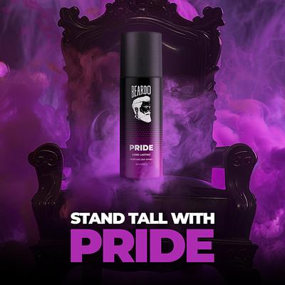 Beardo Pride Deo Body Spray Stong and Long Lasting Perfume Deodorant Fresh Fragrance For Men 150 ml - Men Deodorants/Roll-Ons
