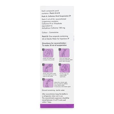 Gramocef O 100mg Dry Syrup 30ml - Bacterial Infections-Cep