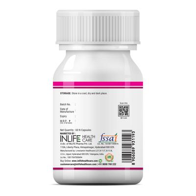 INLIFE Advanced Hair, Skin and Nails Capsule 60's - Hair & Skin