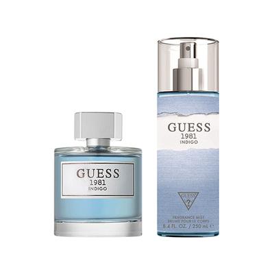 Guess 1981 Indigo for Men EDT 30ml + Body Mist - 250ml 2's - Perfumes (Edt/Edp)