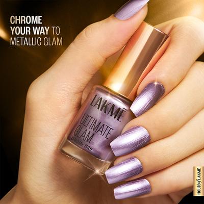 Lakme Ultimate Glam Chrome Nail 6 ml - Nail Polish