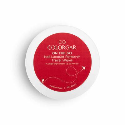 Colorbar On The Go Nail Lacquer Remover Travel Wipes 30's - Nail Polish Remover