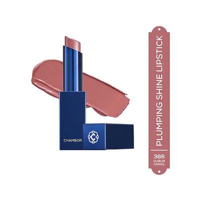 Chambor Tres Shine Plump++ Lipstick - Dublin Crawl 3 gm - Lipsticks