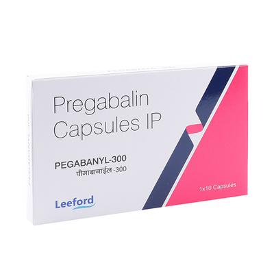 PEGABANYL 300 Capsule 10's - Neuropathic Pain-Dru