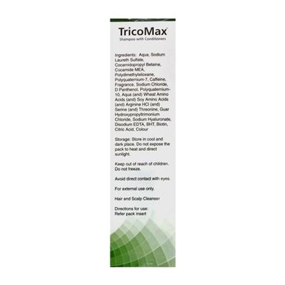 TRICOMAX GREEN APPLE FRAGRANCE SHAMPOO WITH Conditioner 180ml - Hair Loss-Oth