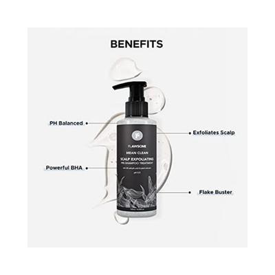Flawsome Mean Clean Scalp Exfoliating Pre Shampoo Treatment 120 ml - Hair Lotions & Tonics