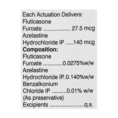 Spiroflut A 27.5/140mcg Nasal Spray 70Md - Nasal Congestion-Nas