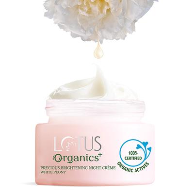 Lotus Organics Precious Brightening Night Creme 30 gm - Night Cream