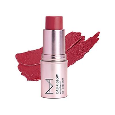 House Of Makeup Dab N Glow Easy-Blend Lip + Cheek Tint - Burnt Rose 8 gm - Blushes