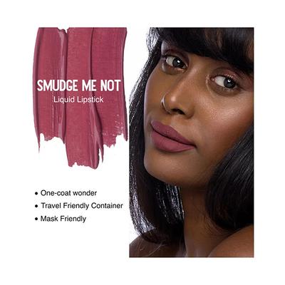 SUGAR Cosmetics Smudge Me Not Liquid Lipstick - 11 Greige Rage (Greige Rose) 4.5 ml - Liquid Lipsticks