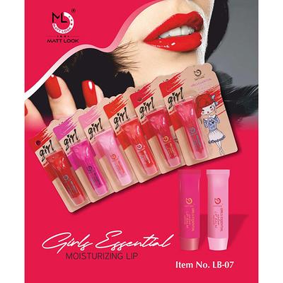Matt Look Lip Makeup Girls Essential Colour Lip Balm Moisturizing Lip, Strawberry Kiss 3.5 gm - Lip Balms