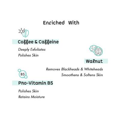 mCaffeine Espresso Coffee & Walnut Face Scrub 2's - Scrubs & Exfoliants