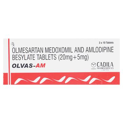 Olvas AM Tablet 10'S - Hypertension-Ang