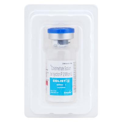 Colist 2Miu Injection 1's - Bacterial Infections-OAB