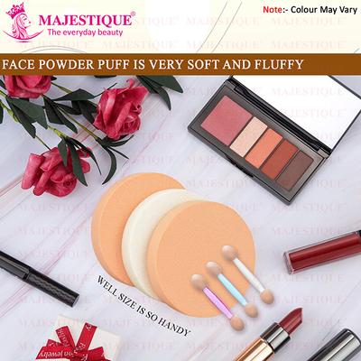 Majestique Powder Puff Round 1's - Sponges & Applicators