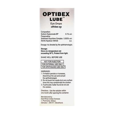 OPTIBEX LUBE Eye Drops 10ml - Dry Eye-Olt
