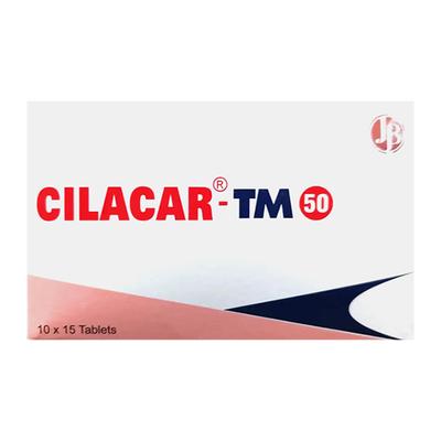 CILACAR TM 50 Tablet 15's - Hypertension-Ana