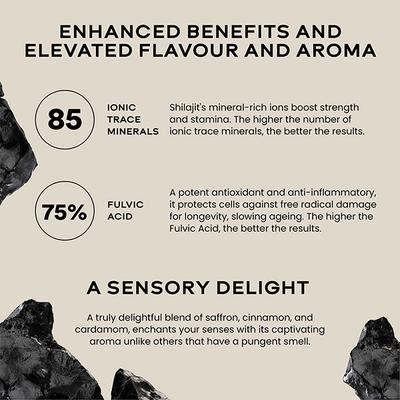Wellbeing Nutrition Pure & Original Himalayan Shilajit Resin 10 gm - Multi-Vitamins