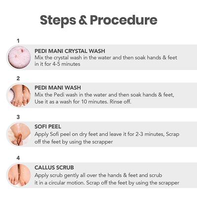 O3+ Pedilogix Pro Algae Pedicure and Manicure Kit 1's - Manicure & Pedicure Kits