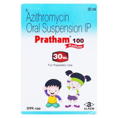 Pratham 100mg Rediuse Suspension 15ml - Bacterial Infections-Mac