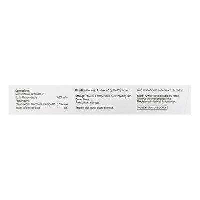 METNIZID DG Gel 20gm - Skin Infections-Toa