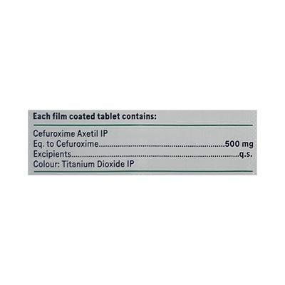 TRI CEFURO 500 Tablet 10's - Bacterial Infections-Cep