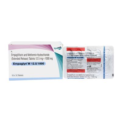 EMPAGLYN M 12.5/1000 Tablet 10's - Diabetes-Ant