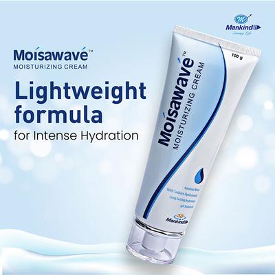 MOISAWAVE MOISTURIZING Cream 100gm - Dry Skin-Emo