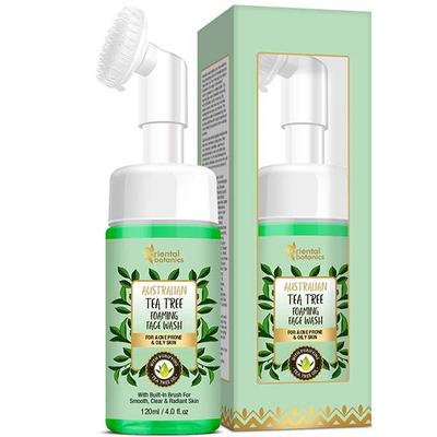 ORIENTAL BOTANICSAUSTRALIAN TEA TREE FOAMING FACE WASH 120ML + RED ONION HAIR GROWTH SHAMPOO 300ML + RED ONION HAIR CONDITIONER 300ML Combo 1's - Shampoos