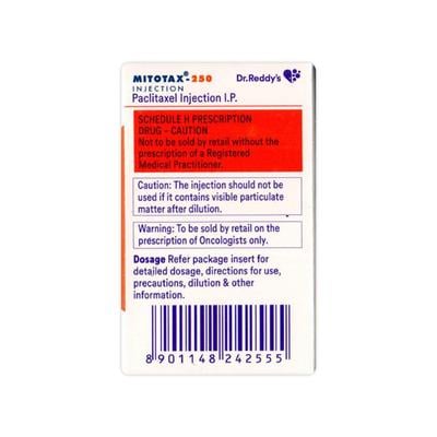 MITOTAX 250 Injection 41.67ml - Cancer Oncology-Cyt