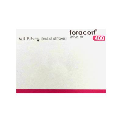 FORACORT 400 WITH DOSE COUNTER 180md Inhaler 10.8g - Asthma/COPD-Ast