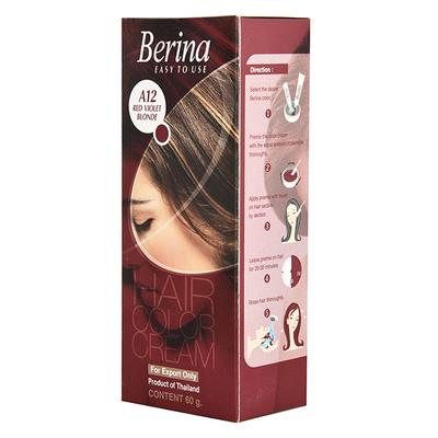 Berina A15 Red Blonde Hair Color Cream 60 gm - Crème