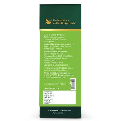 Vansaar 45+Amla Juice 1 L - Ayurvedic Juices