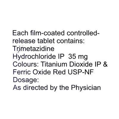 Metagard CR 35mg Tablet 10'S - Angina