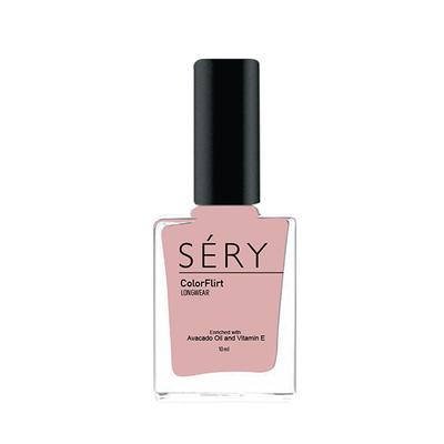 SERY Colorflirt Nail Paint - Cool Nude 10 gm - Nail Polish