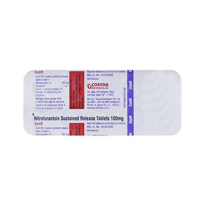 Xonift 100mg Tablet 10'S - Bacterial Infections-OAB