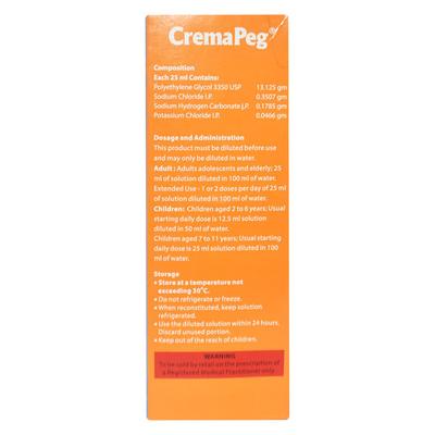 CREMAPEG Oral Solution 200ml - Ulcer/Reflux/Flatulence-Aaa