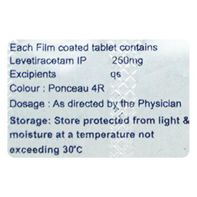 Levetrix 250mg Tablet 10'S - Epilepsy/Convulsion-Ant