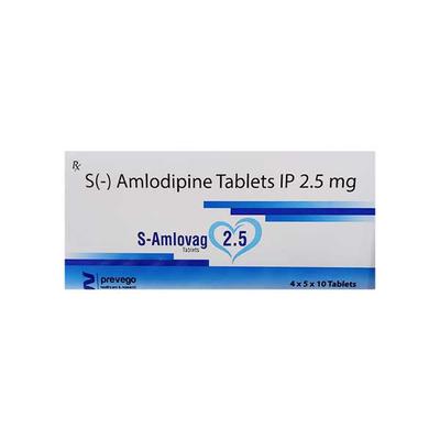 S AMLOVAG 2.5 Tablet 10's - Hypertension-Cal