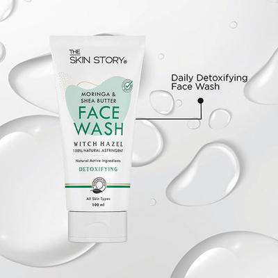 The Skin Story Facewash - Moringa & Shea Butter 100 ml - Face Wash & Cleansers
