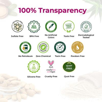 Organic Forest 100% VEGAN Best Hair Oil for Hair Growth, Re-Growth and Hair Fall Control Oil (Blend of Blends) 100 ml - Hair Oils