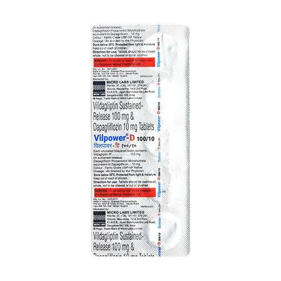 VILPOWER D 100/10 Tablet 10's - Diabetes-Ant